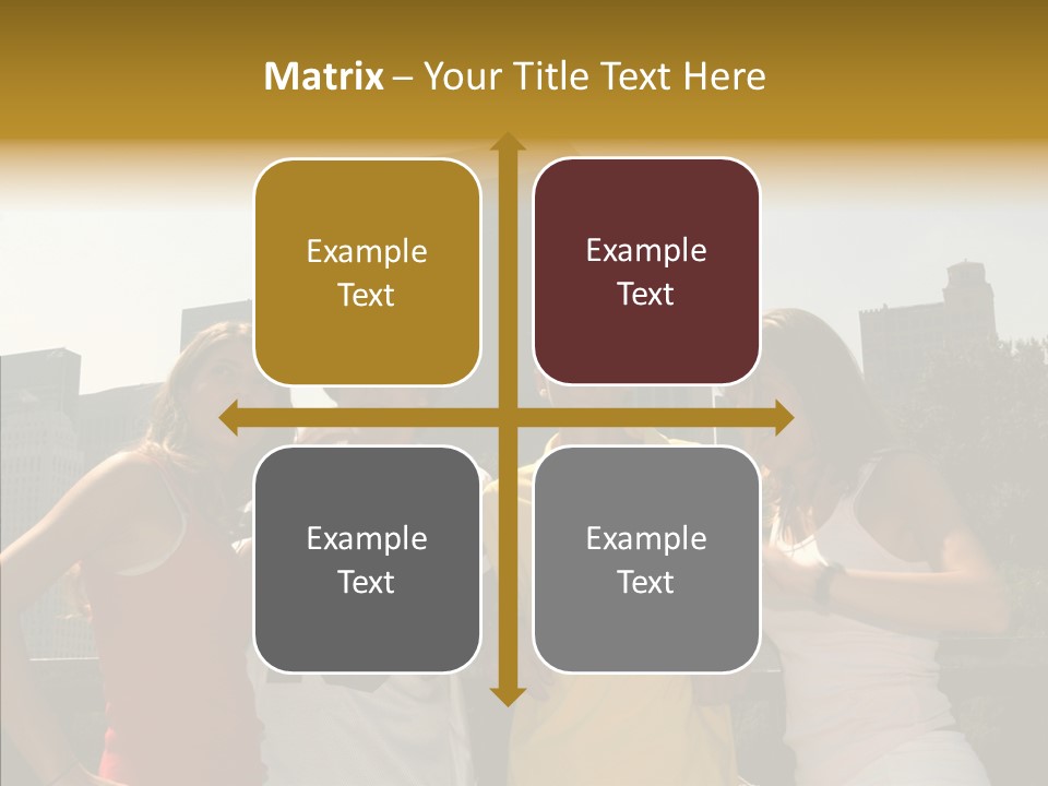 White Hold Assist PowerPoint Template