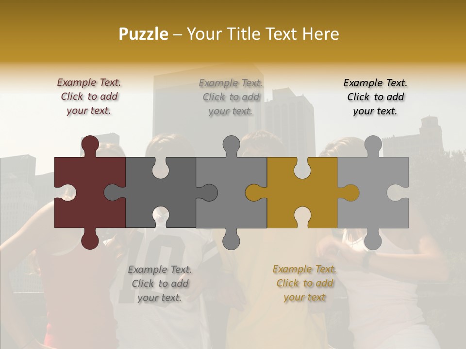 White Hold Assist PowerPoint Template