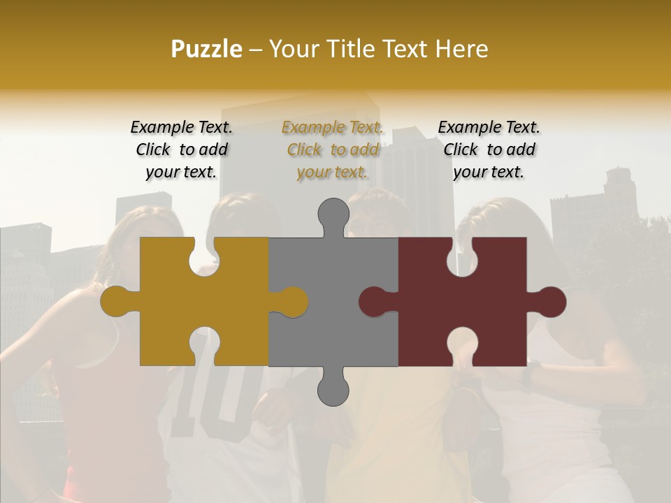 White Hold Assist PowerPoint Template