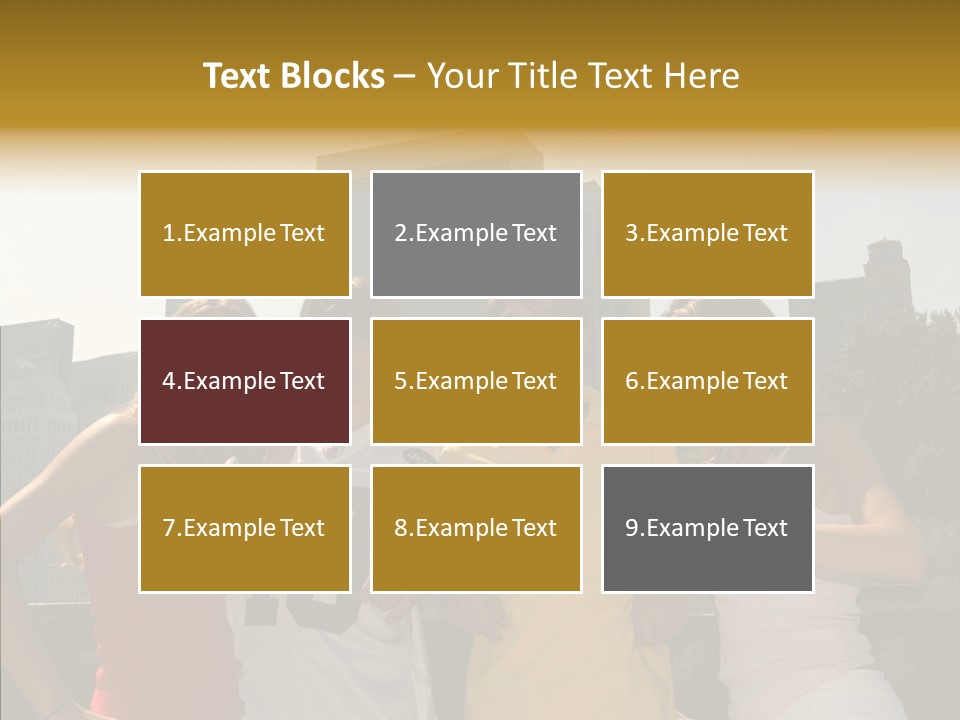 White Hold Assist PowerPoint Template