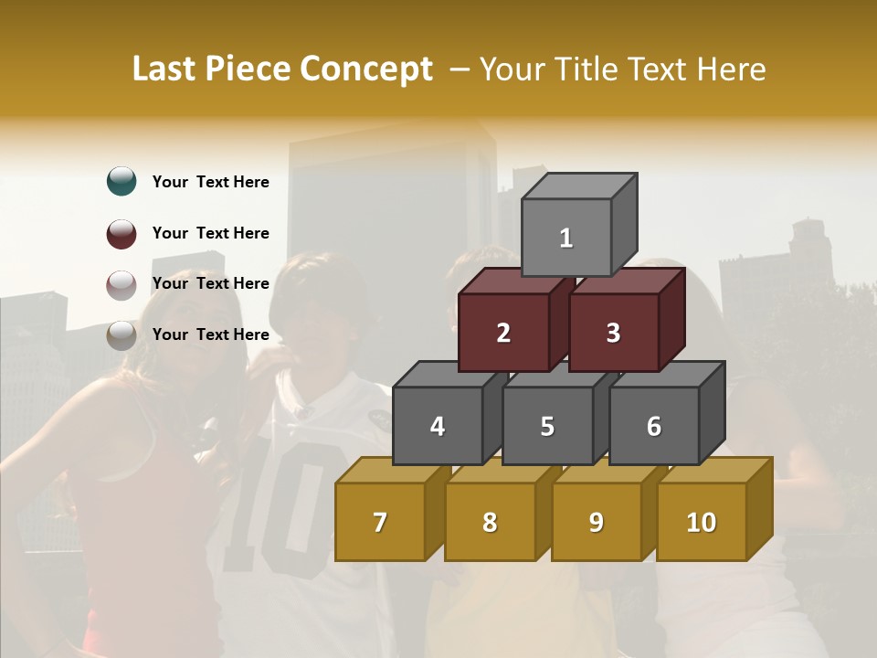 White Hold Assist PowerPoint Template