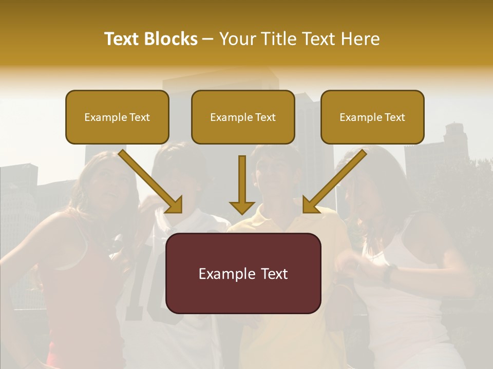 White Hold Assist PowerPoint Template