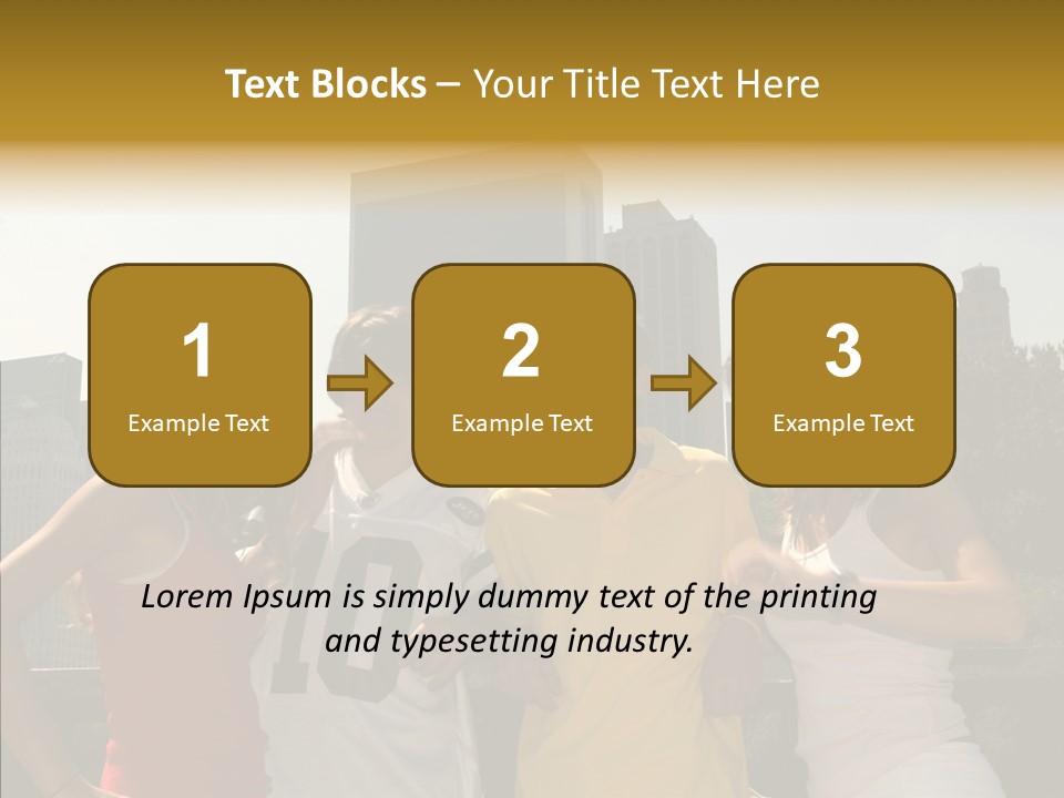 White Hold Assist PowerPoint Template