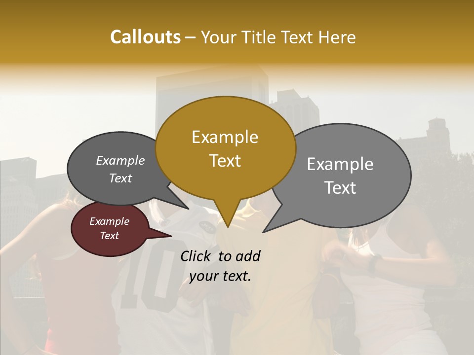 White Hold Assist PowerPoint Template