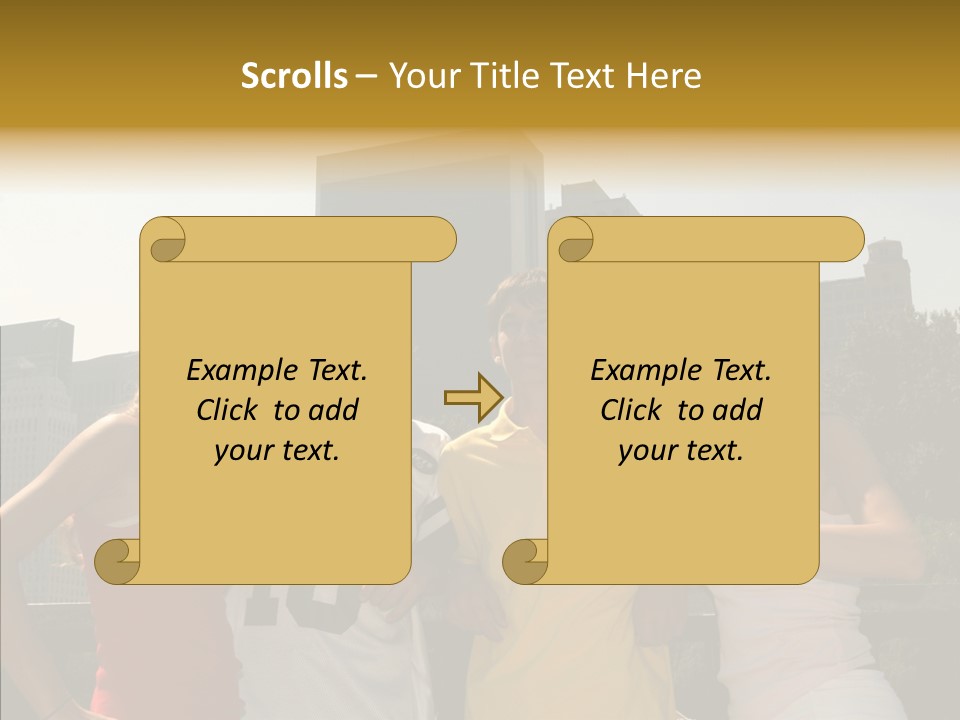 White Hold Assist PowerPoint Template