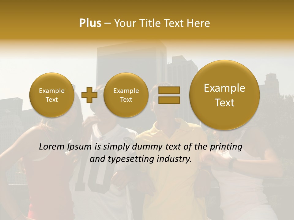 White Hold Assist PowerPoint Template