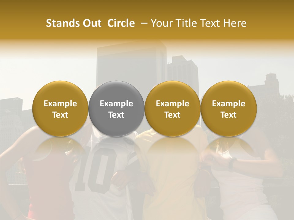 White Hold Assist PowerPoint Template