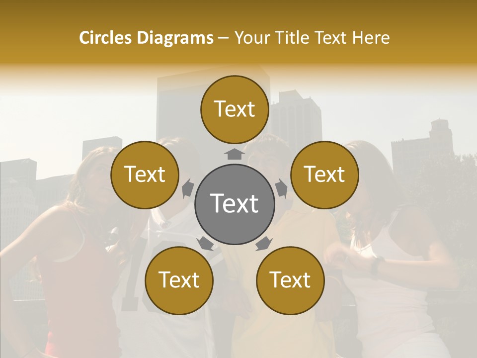 White Hold Assist PowerPoint Template