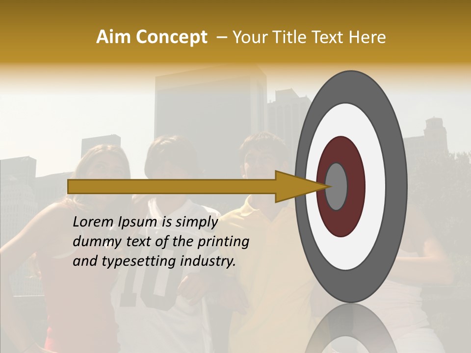 White Hold Assist PowerPoint Template