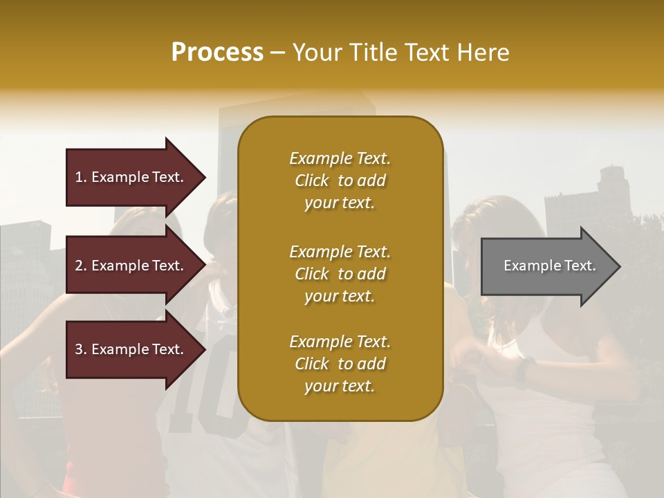 White Hold Assist PowerPoint Template