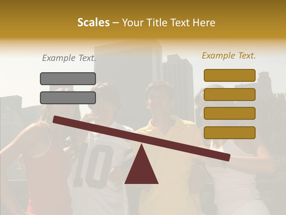 White Hold Assist PowerPoint Template
