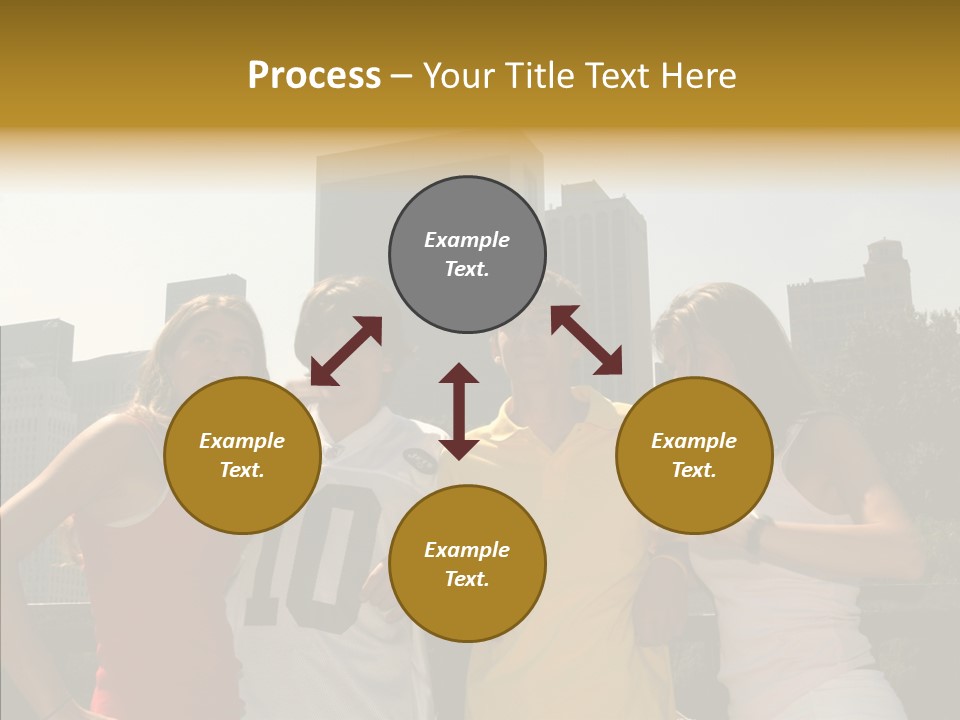 White Hold Assist PowerPoint Template