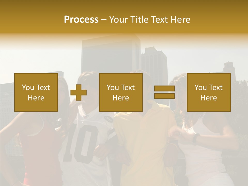 White Hold Assist PowerPoint Template