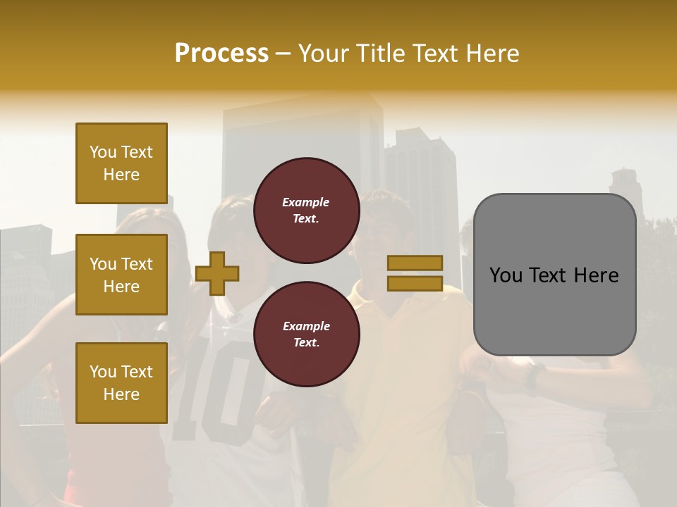 White Hold Assist PowerPoint Template