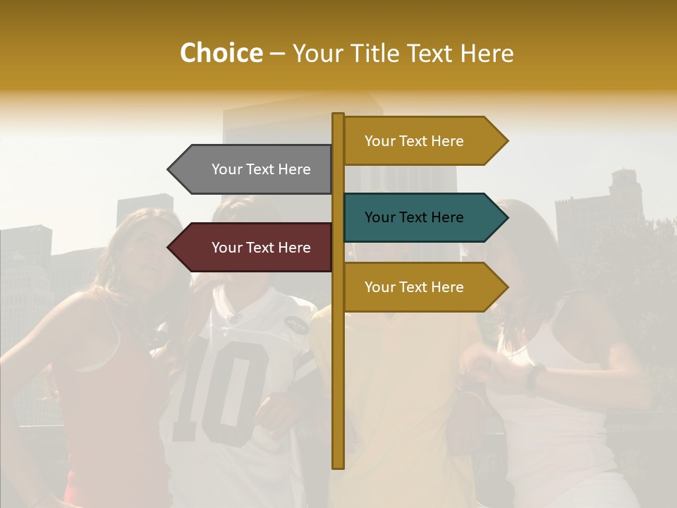 White Hold Assist PowerPoint Template