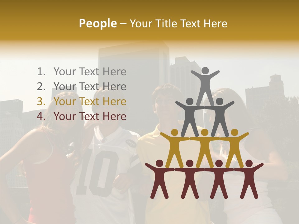 White Hold Assist PowerPoint Template