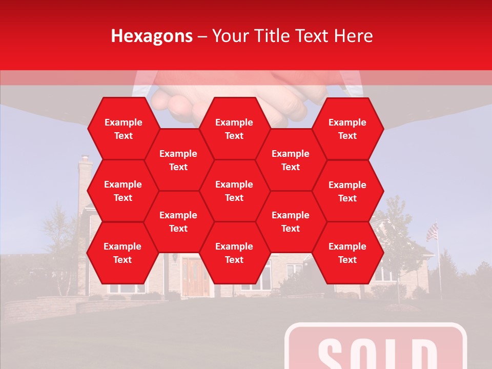 Closeup Holding Hands Assist PowerPoint Template