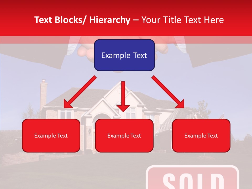 Closeup Holding Hands Assist PowerPoint Template