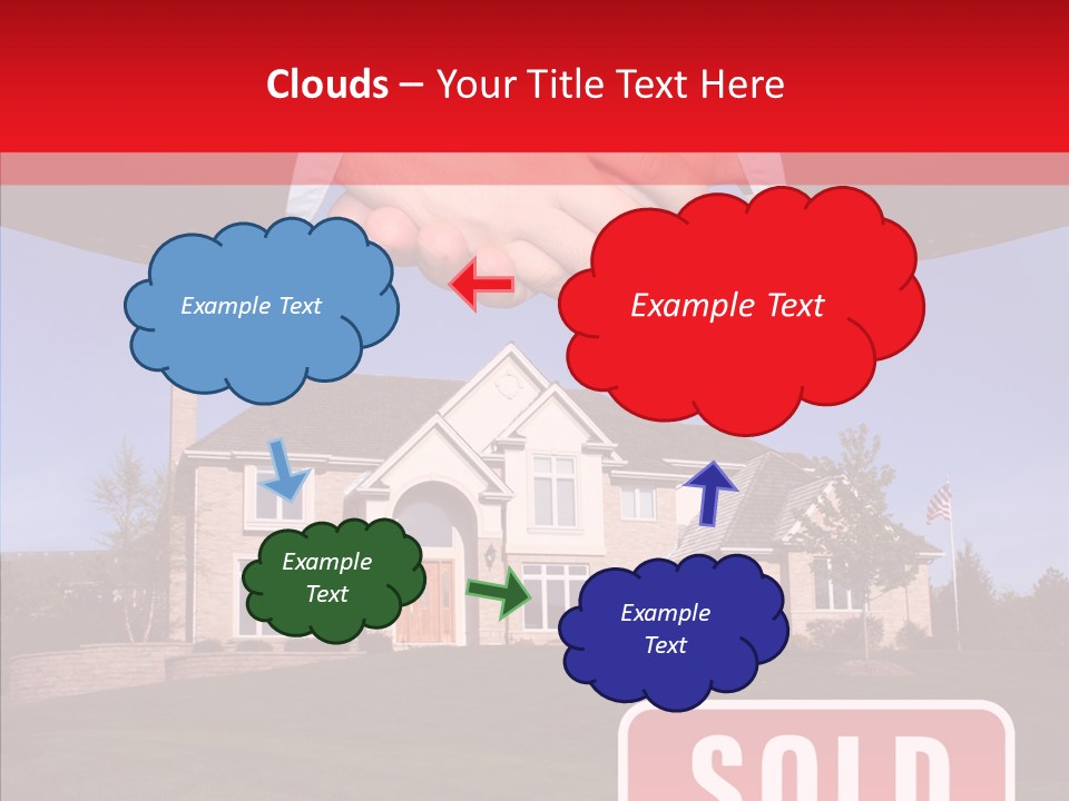 Closeup Holding Hands Assist PowerPoint Template
