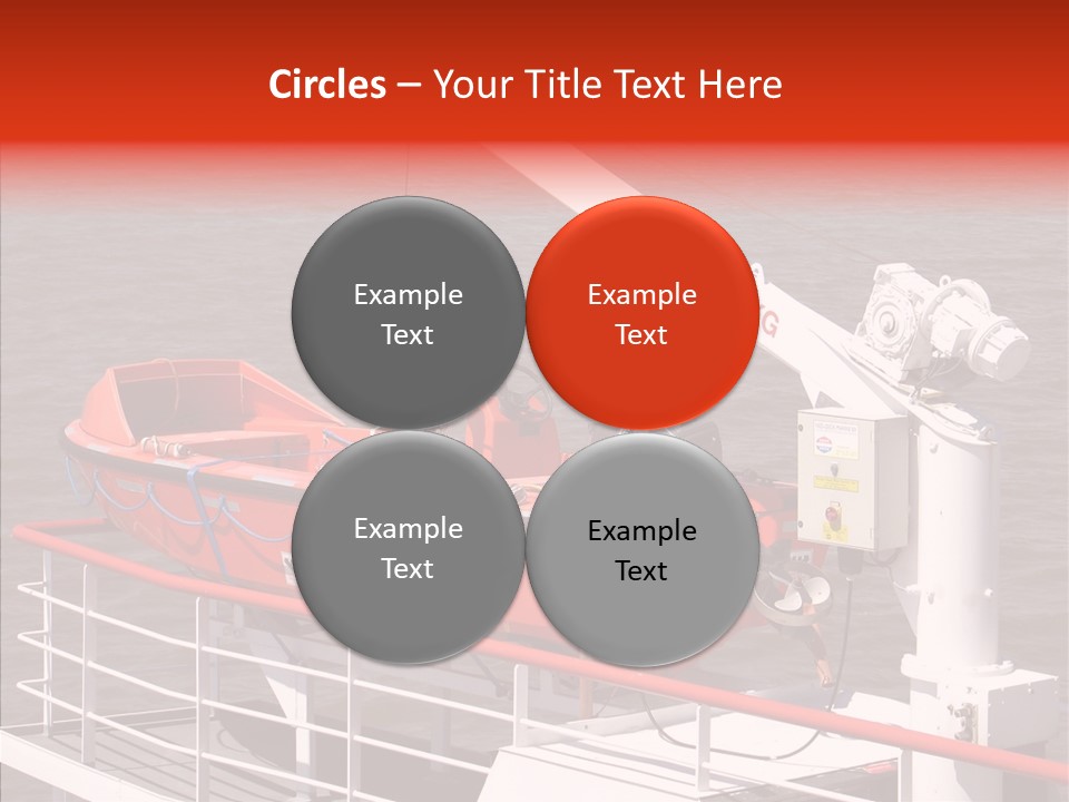 White Background Assist Close Up PowerPoint Template