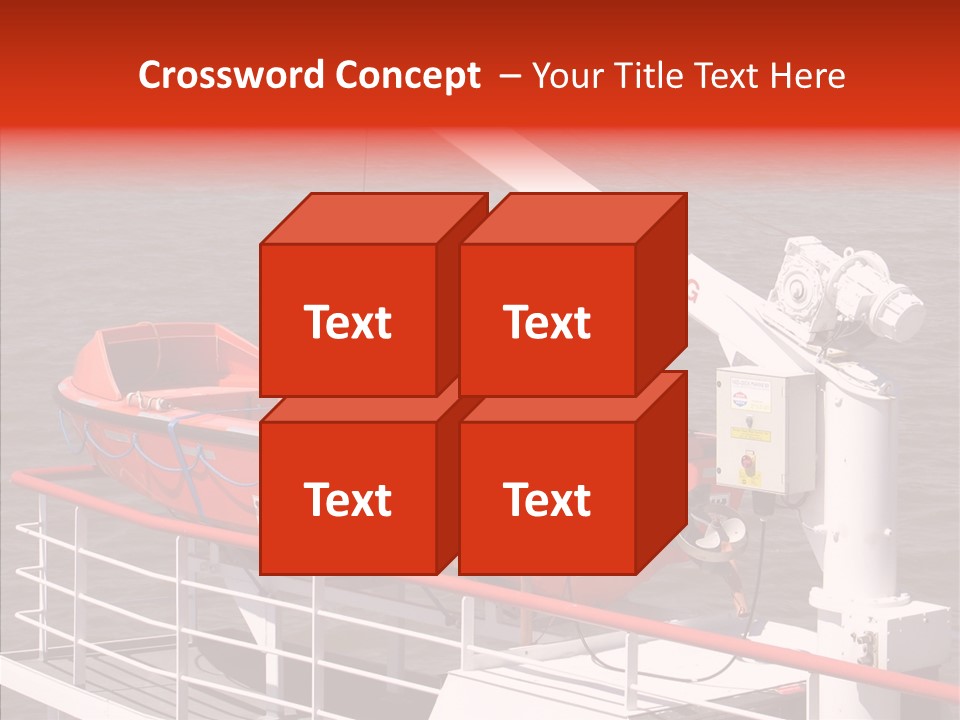 White Background Assist Close Up PowerPoint Template