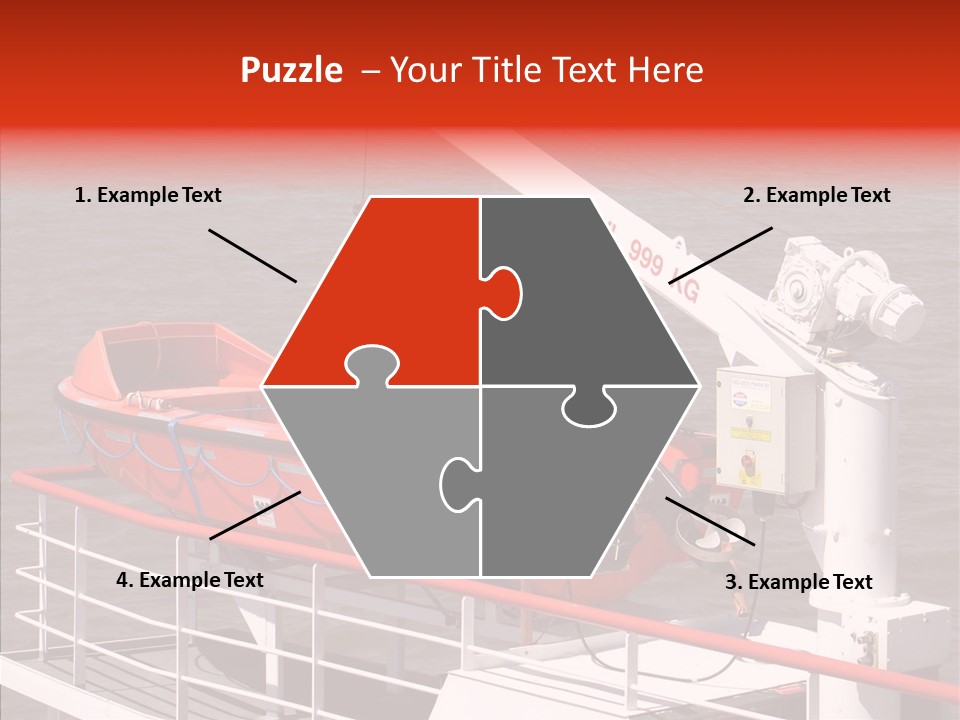 White Background Assist Close Up PowerPoint Template