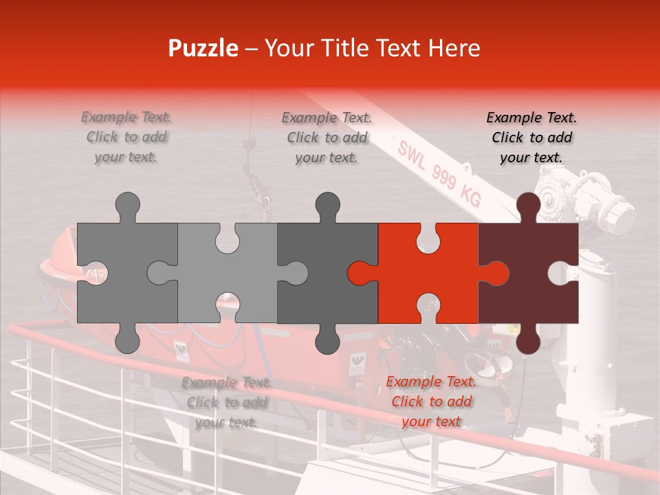 White Background Assist Close Up PowerPoint Template