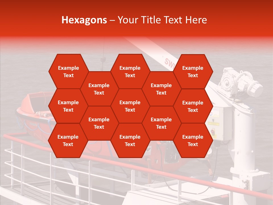 White Background Assist Close Up PowerPoint Template