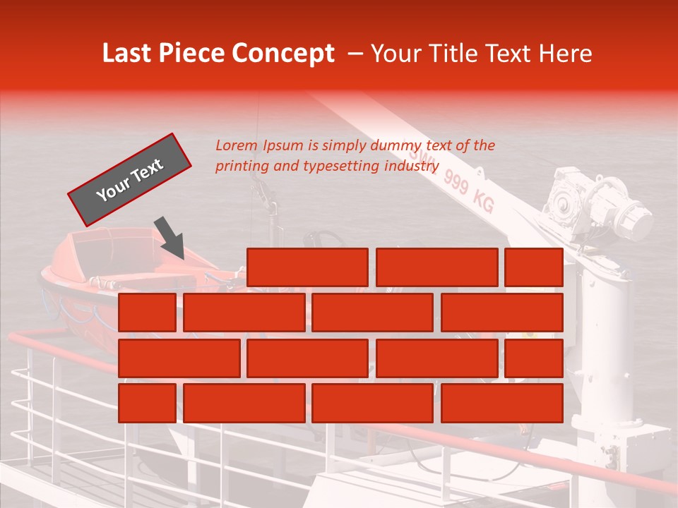 White Background Assist Close Up PowerPoint Template