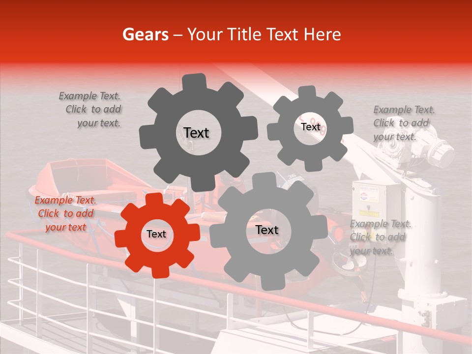 White Background Assist Close Up PowerPoint Template