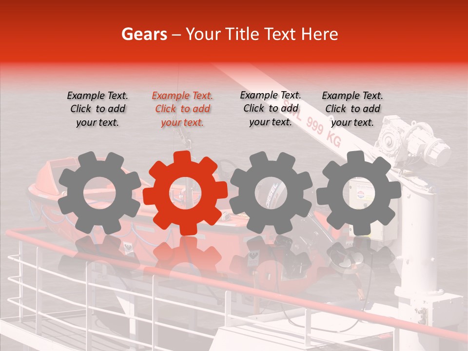 White Background Assist Close Up PowerPoint Template