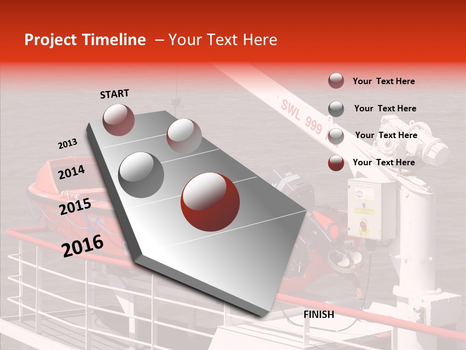 White Background Assist Close Up PowerPoint Template