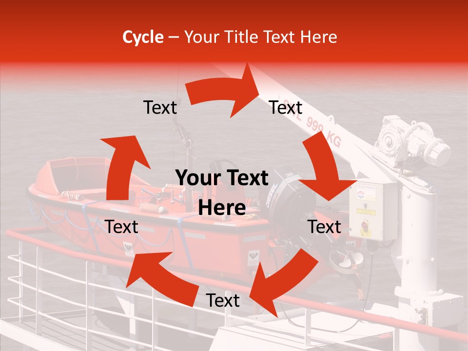 White Background Assist Close Up PowerPoint Template