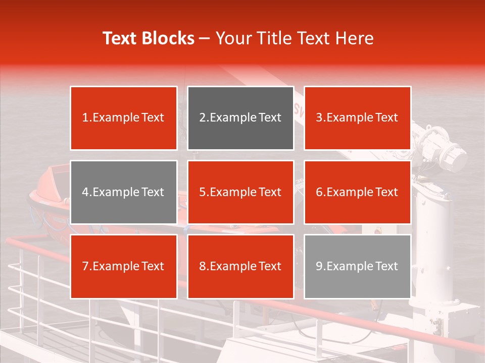 White Background Assist Close Up PowerPoint Template