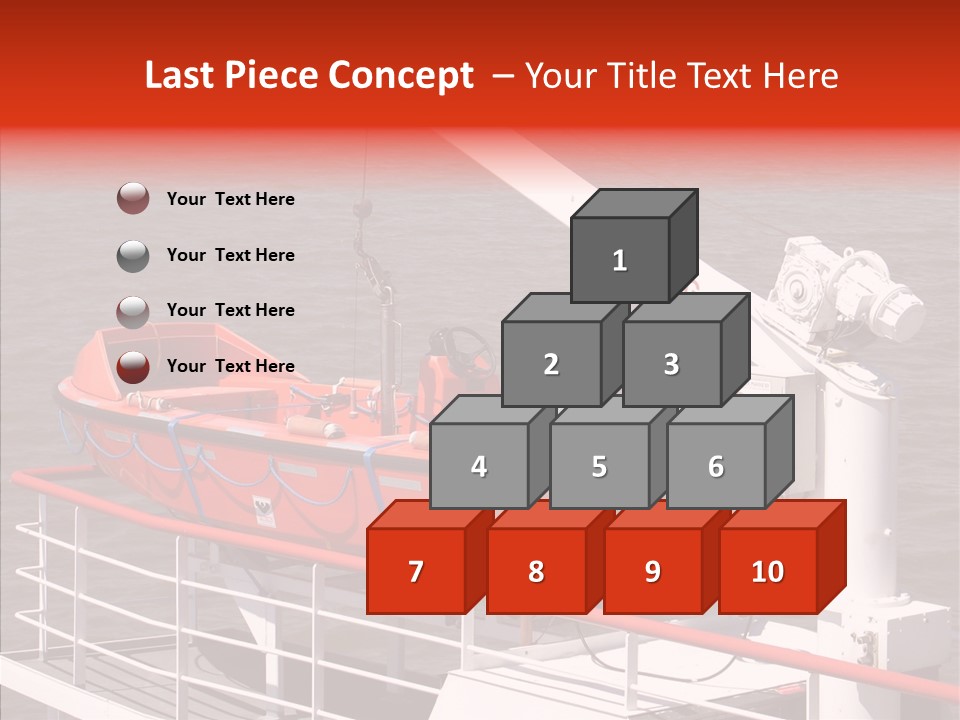 White Background Assist Close Up PowerPoint Template