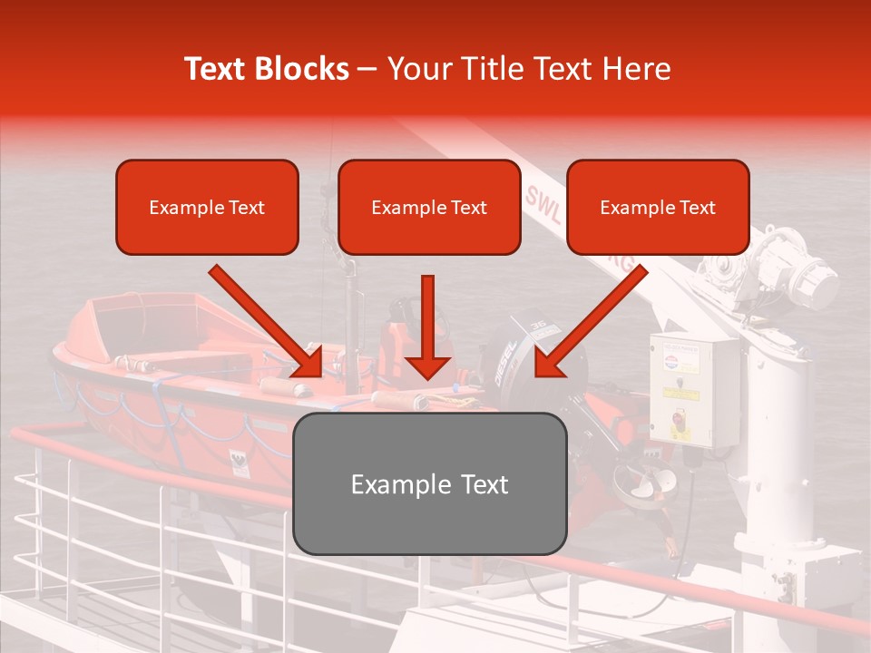 White Background Assist Close Up PowerPoint Template