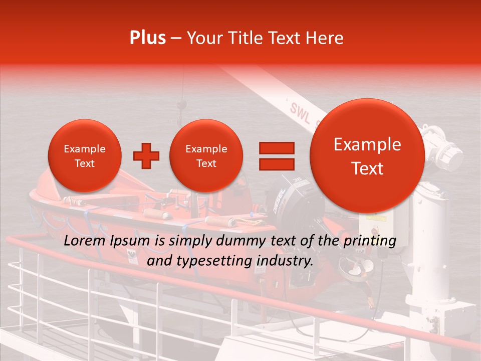 White Background Assist Close Up PowerPoint Template