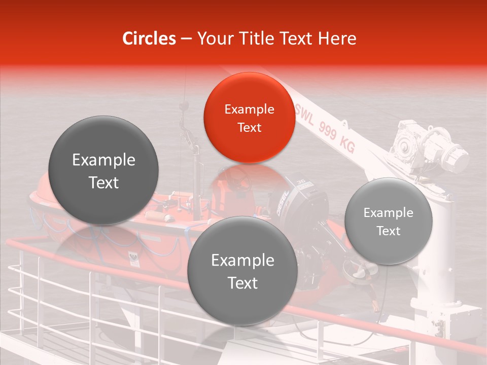 White Background Assist Close Up PowerPoint Template