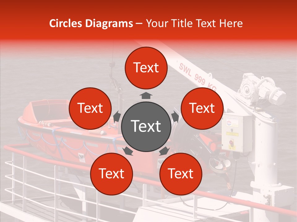 White Background Assist Close Up PowerPoint Template