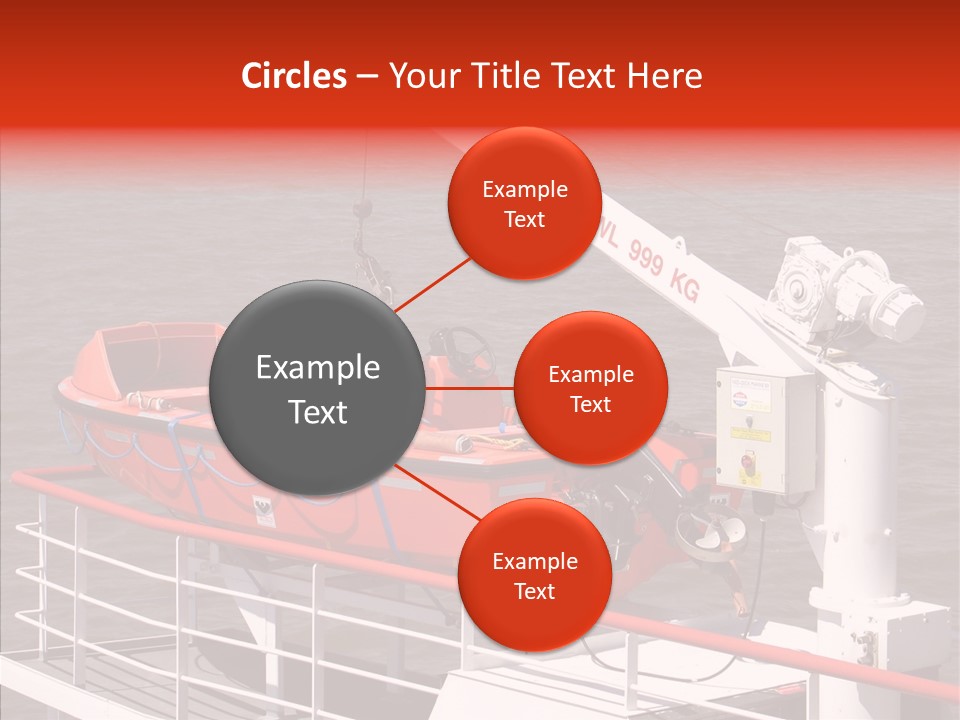White Background Assist Close Up PowerPoint Template