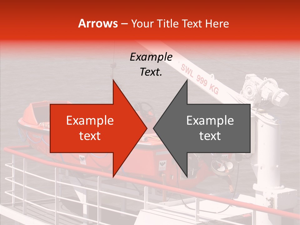 White Background Assist Close Up PowerPoint Template