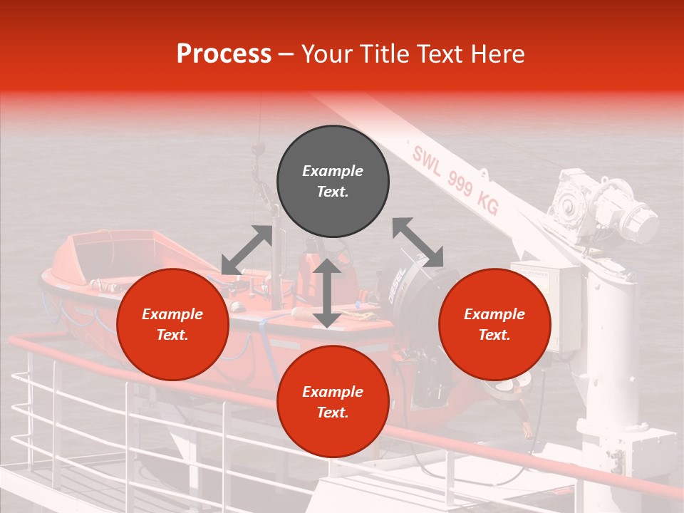 White Background Assist Close Up PowerPoint Template