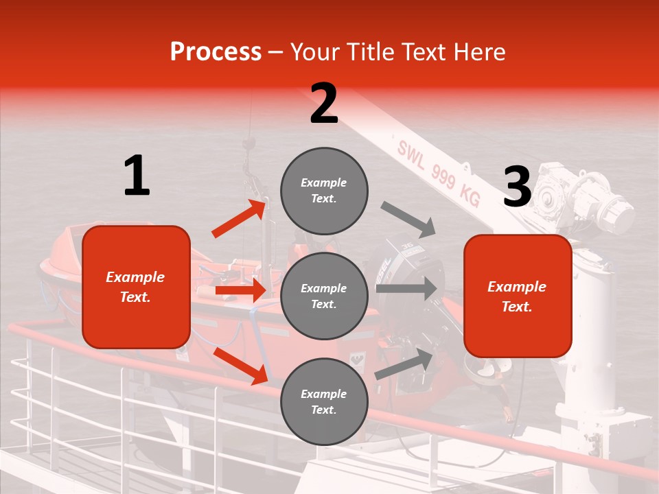White Background Assist Close Up PowerPoint Template