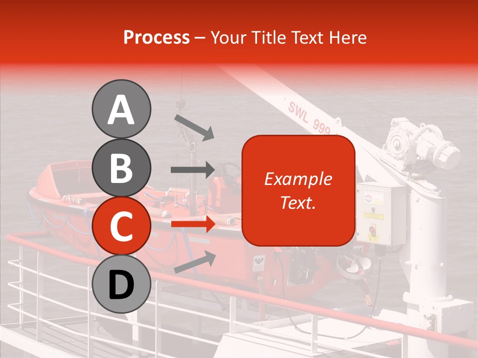 White Background Assist Close Up PowerPoint Template
