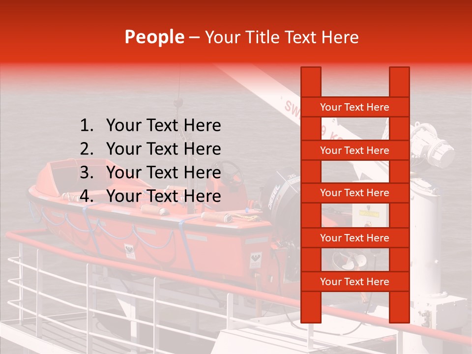 White Background Assist Close Up PowerPoint Template