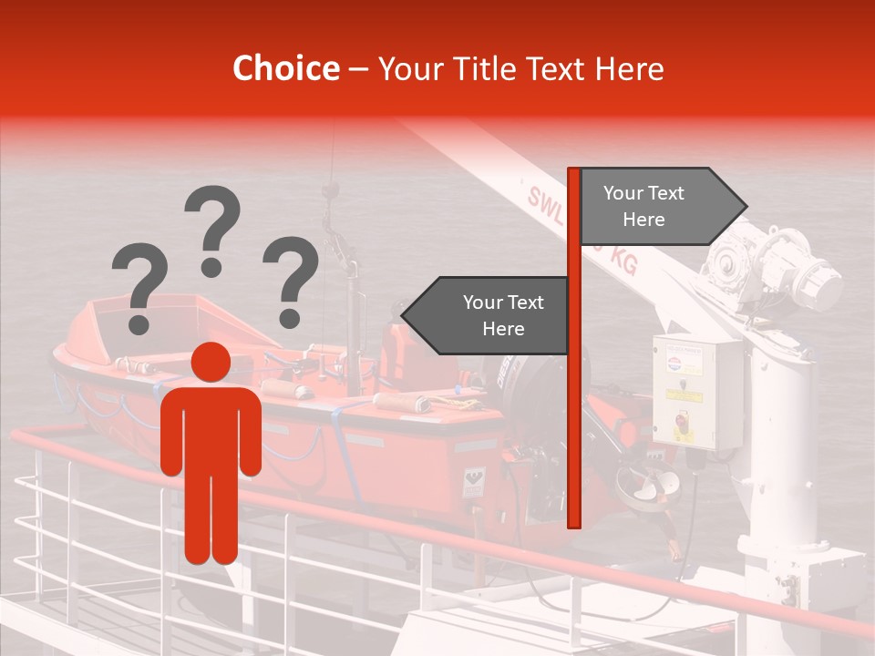 White Background Assist Close Up PowerPoint Template