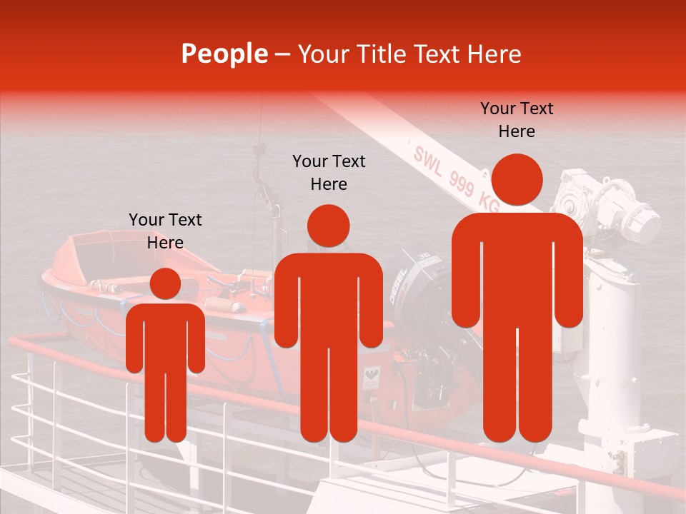 White Background Assist Close Up PowerPoint Template