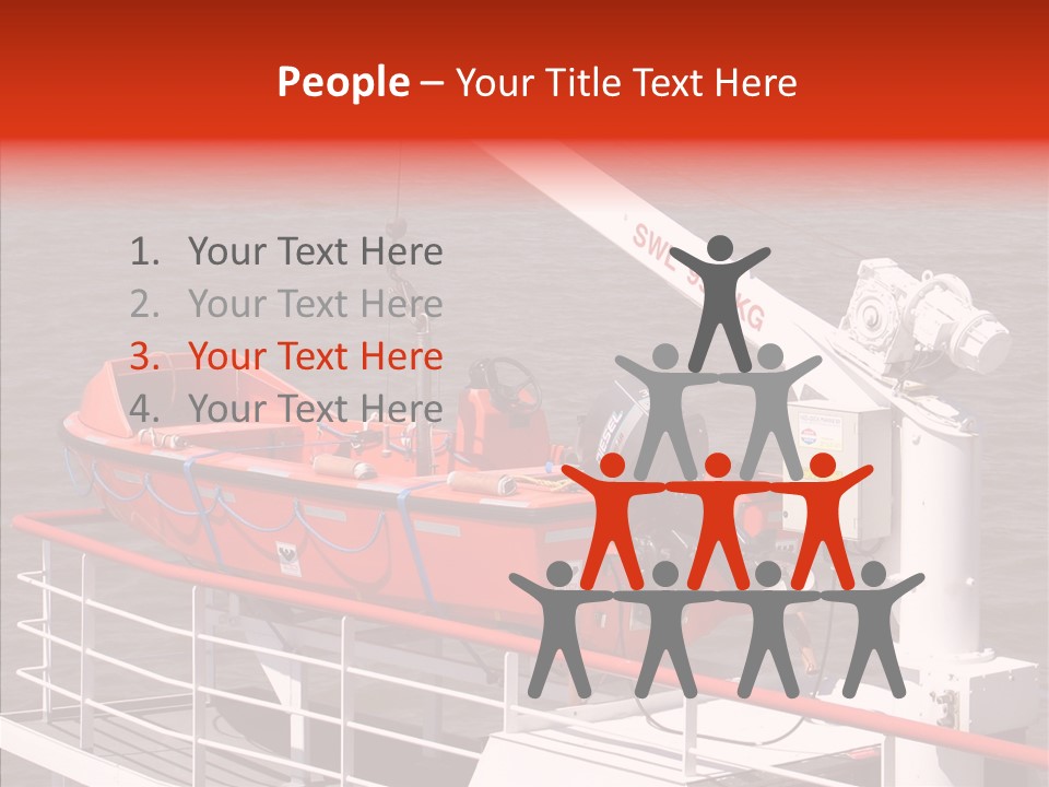 White Background Assist Close Up PowerPoint Template