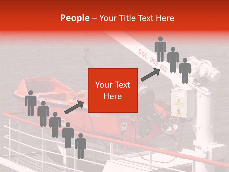 White Background Assist Close Up PowerPoint Template