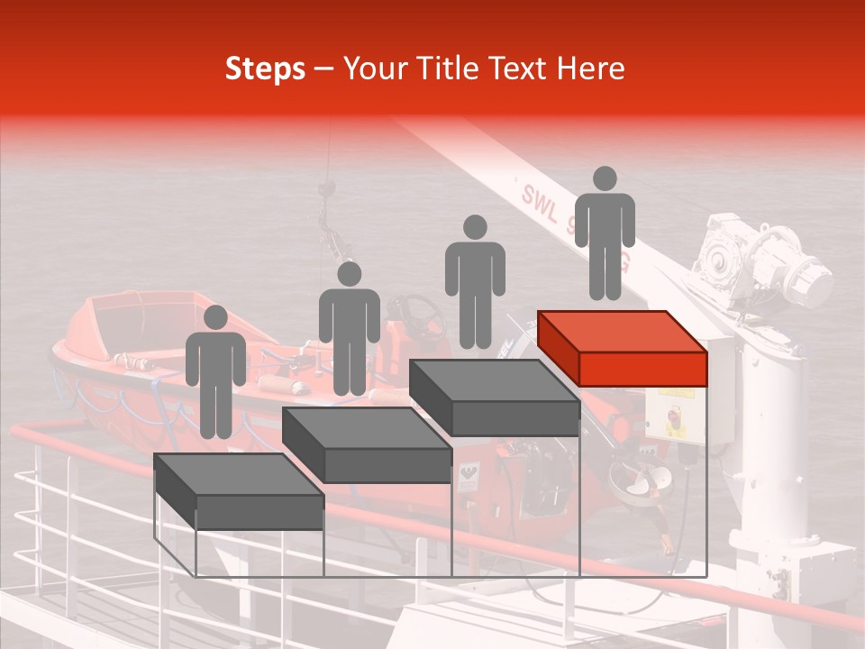 White Background Assist Close Up PowerPoint Template